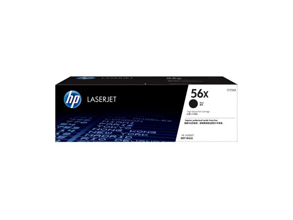 HP Cartuccia toner nero ad alta capacità originale LaserJet 56X - 13700 pagine - Nero - 1 pz