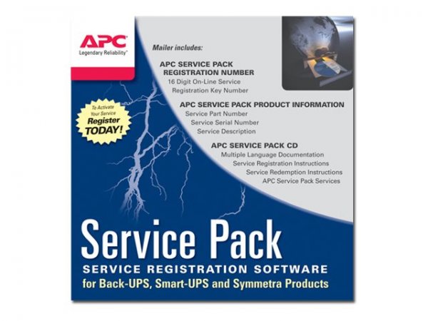 APC WBEXTWAR1YR-AC-02 - 1 anno/i - 24x7