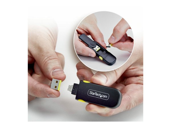 StarTech.com USB-A Port Blocker Key 4x Plugs - Digitale/dati