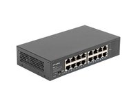 Lanberg RSGE-16 - Non gestito - Gigabit Ethernet (10/100/1000) - Montaggio rack - 1U