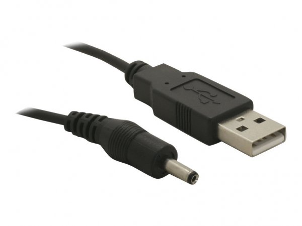 Delock USB cable Power-Kabel,3,1mm Hohlst. - 1,5 m - USB A