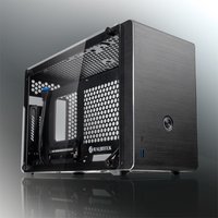RAIJINTEK Ophion - Mini Tower - PC - Aluminium - Gehärtetes Glas - Schwarz - Mini-ITX - Gaming