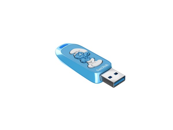 SanDisk Brainy Smurf Usb 3.2 Gen1 - USB-Stick - 64 GB