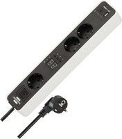 Brennenstuhl Steckdosenl. Ecolor 3-fach weiss/schwarz - Strip alimentazione