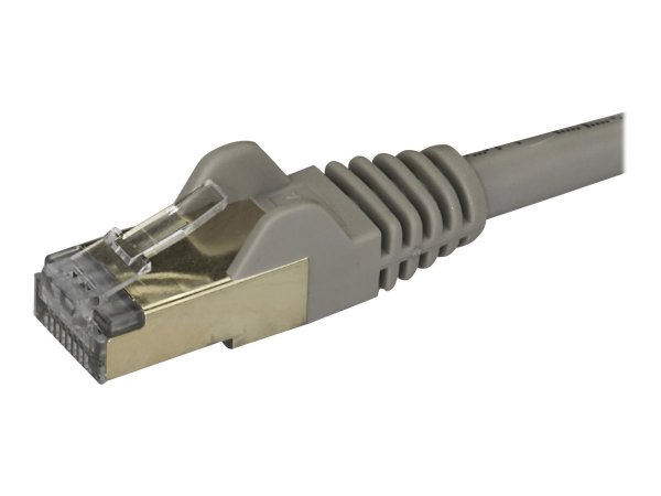 StarTech.com Cavo di Rete Ethernet Cat6a - Cavo Schermato STP da 2m - Grigio - 2 m - Cat6a - U/FTP (