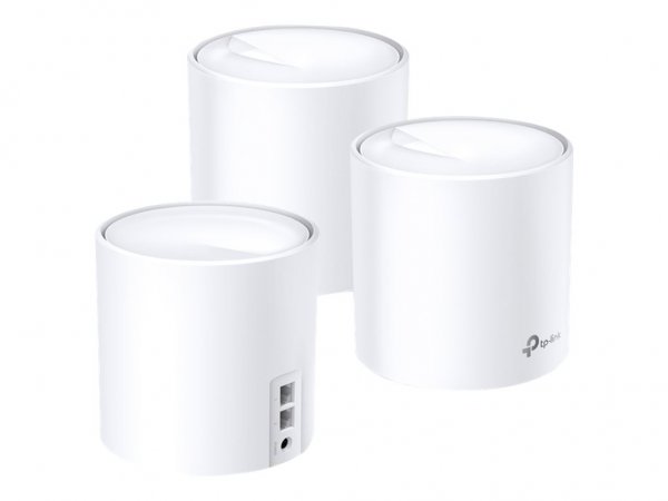 TP-LINK DECO X60(3-PACK) - Bianco - Interno - Sistema Mesh - Potenza - status - Omnidirezionale - 65
