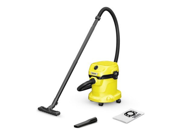 Kärcher WD 2 PLUS 15 L Drum vacuum Dry&wet Dust bag