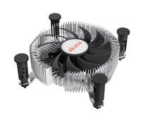 Akasa AK-CC6601EP01 - Dissipatore di calore/Radiatore - 7,5 cm - Alluminio - Nero