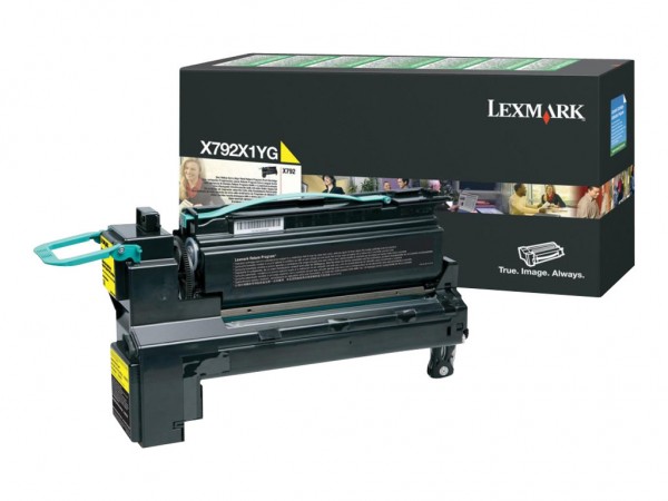 Lexmark X792X1YG - 20000 pagine - Giallo - 1 pz