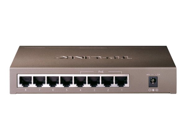 TP-LINK 8-port 10/100 PoE Switch - Non gestito - Full duplex - Supporto Power over Ethernet (PoE)