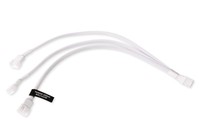 Alphacool 18726 - Cavo splitter RGB - Plastica - Bianco - 4 piedini - 300 mm - 1 pz