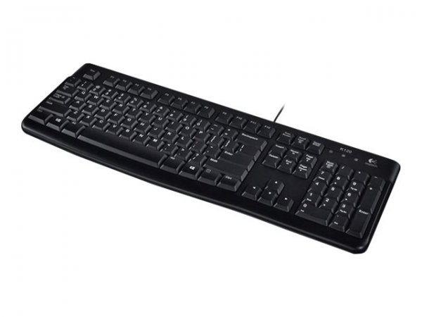 Logitech K120 - Cablato - USB - QWERTZ - Nero