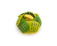 Joseph Joseph Bloom - Cestino standard per la cottura a vapore - Silicone - Verde - 16 cm - 100 mm -