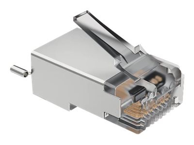 Ubiquiti UISP-Connector-SHD - RJ45 - Maschio - Argento - 100 pz