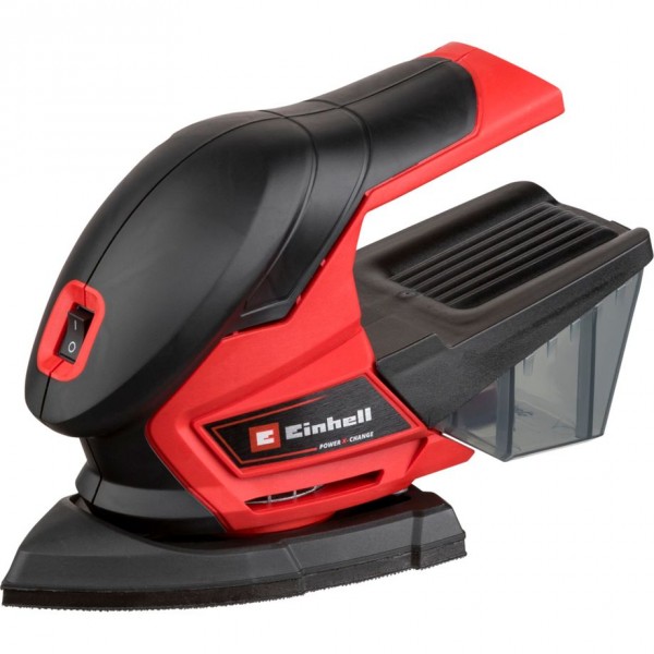 Einhell TE-OS 18/150 Li Solo - Levigatrice multiuso - Nero - Rosso - 12000 Giri/min - 24000 OPM - 1,