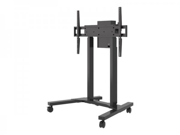 B-TECH Momentum E-lift Flat Screen Trolley with Motorised Height Adjustment VESA 900 x 600