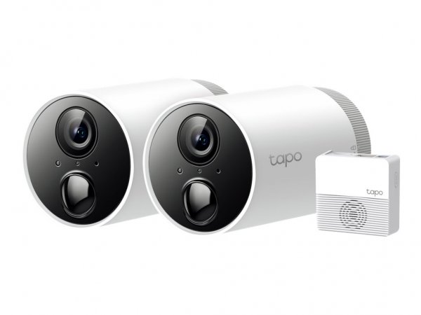 TP-LINK Tapo C400S2 - Telecamera di sicurezza IP - Interno e esterno - Con cavo e senza cavo - Paret