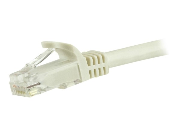 StarTech.com White Gigabit Snagless RJ45 UTP Cat6 Patch Cable - Cavo - Rete