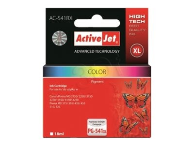 Activejet AC-541RX Ink Canon CL-541XL Replacement Premium - Compatibile - Cartuccia di inchiostro