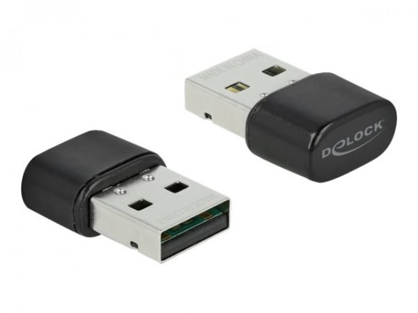 Delock USB WiFi AC 433 Mbps + Bluetooth 4.2 Dual Band con Cavo
