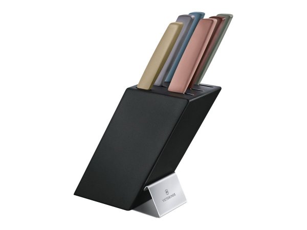 Victorinox 6.7186.66 - Set di coltelli/coltelleria con ceppo - Acciaio inossidabile - Polipropilene