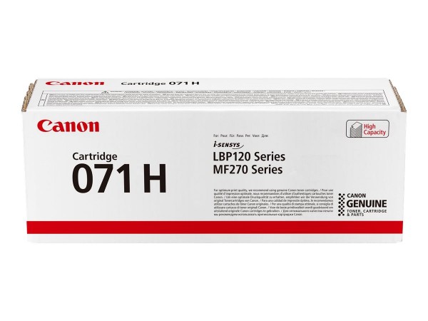 Canon Toner Cartridge 071 h schwarz - Originale - Unità toner