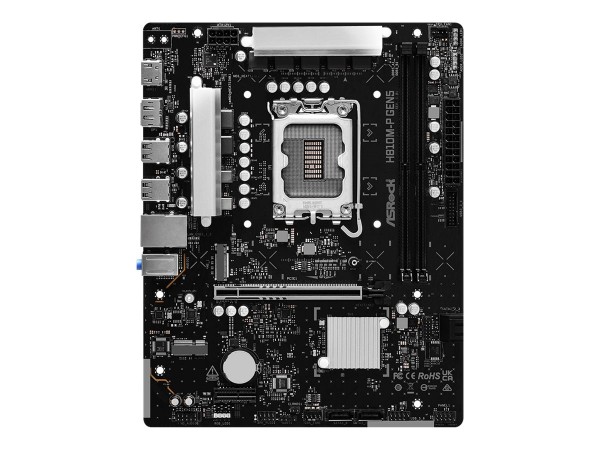ASRock MB Intel 1851 H810M-P Gen 5 - Scheda madre - Intel Sockel 1851 (Core Ultra 100&200)