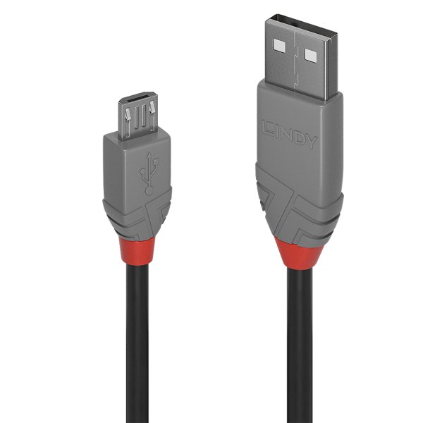 Lindy Usb 2.0 Typ A an Micro-B Kabel Anthra Line - Cavo - Digitale/dati