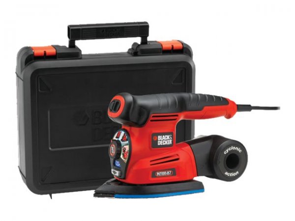 Black & Decker KA280K - Levigatrice multiuso - 8500 Giri/min - 13000 Giri/min - 2 mm - 1 mm - AC