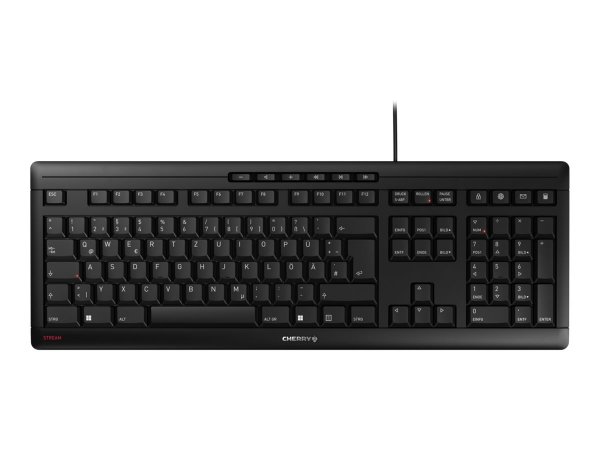 Cherry Stream Keyboard - Tastatur - 100% - full - Tastiera - QWERTY