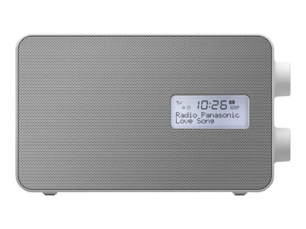 Panasonic Radio digitale - bianco - DAB+/FM - protezione da spruzzi - Portatile - Digitale - FM - 87