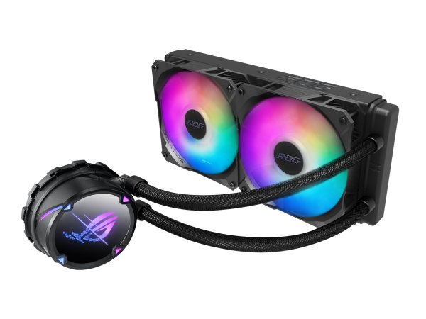 ASUS ROG Strix LC II 240 ARGB - Raffreddatore di liquidi tutto in uno - 12 cm - 80,95 pdc/min - 137,