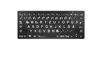 Logickeyboard LKB-LPWB-BTPC-DE - Wireless - Bluetooth - QWERTZ - Nero