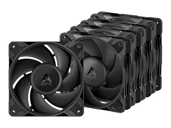 Arctic P12 Pro LN schwarz 5er-Pack - Gehäuseluefter
