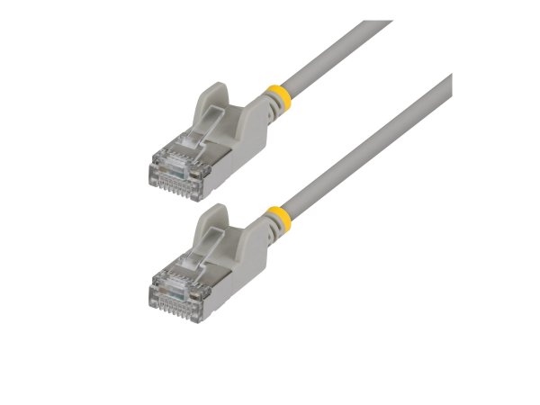 StarTech.com Gray Ultra Slim Cat6A 10 Pack - Cavo