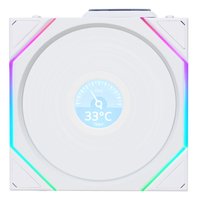 Lian Li UNI FAN TL LCD Wireless Lüfter ARGB PWM - 140mm weiß - Case fan