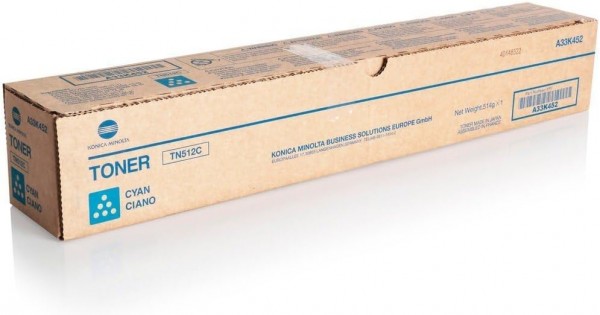 Konica Minolta TN-512C - 35000 pagine - Ciano - 1 pz