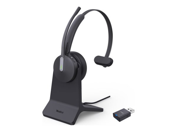 Yealink WH64 Hybrid Mono with Charging Stand Teams - Cuffia - Mono
