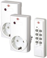 Brennenstuhl 1507150 - Wireless - RF Wireless - 433,92 MHz - Interno - Bianco - IP20