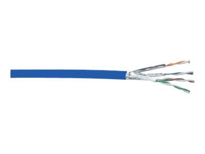 DIGITUS Cavo di installazione a doppino intrecciato CAT 6A U-FTP - 100 m - Cat6a - U/FTP (STP) - Blu