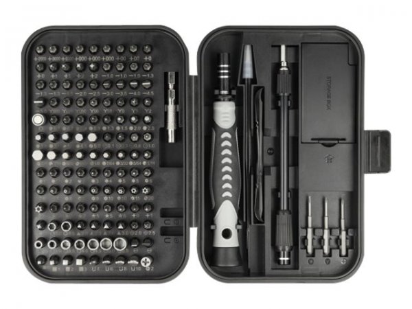 Delock Set di cacciaviti di precisione 130 pezzi - 105 mm - 155 mm - 52 mm