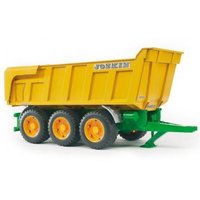 Bruder Joskin tipping trailer - Verde - Giallo
