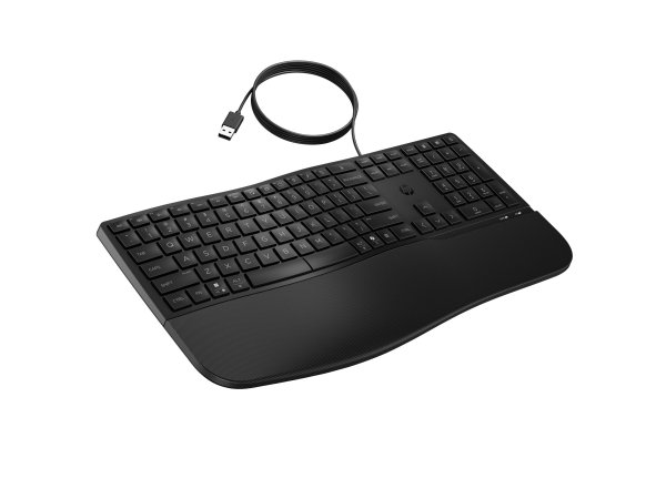 HP 480 Comfort Wired KBD EMEA-INTL Engli - Tastiera - QWERTY