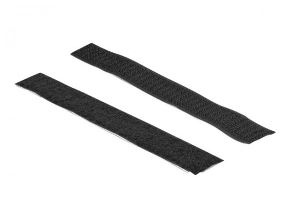 Delock Klettband selbstklebend mit Haft- und Flauschband L x B