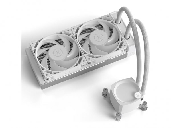 EK Water Blocks 3831109897843 - Modulo ventilatore - Bianco - 3-pin + 4-pin - Scatola