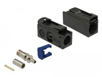 Delock 89685 - FAKRA A - Maschio - Oro - Nero - Ottone - Nichel - 13,8 mm