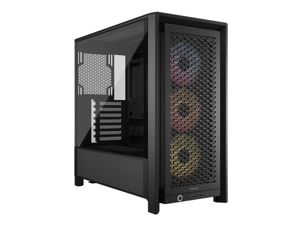 Corsair Frame 4000D Rs Argb Midi Tower Black - Torre - ATX