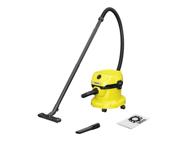 Karcher Kärcher WD 2 Plus V-12/4/18 - 1000 W - Aspiratore a cilindro - Secco e bagnato - Sacchetto p