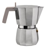 Alessi Mokka Espressomaschine DC06/3 silber