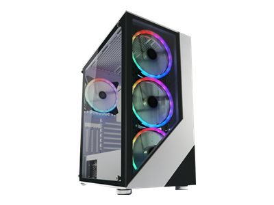 LC-Power Geh Midi Gaming Lucid_X White - Midi/minitower - ATX